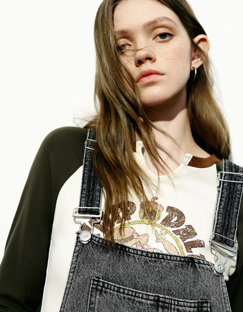 Long Denim Overall sold by Urban Revivo product image thumbnail 4