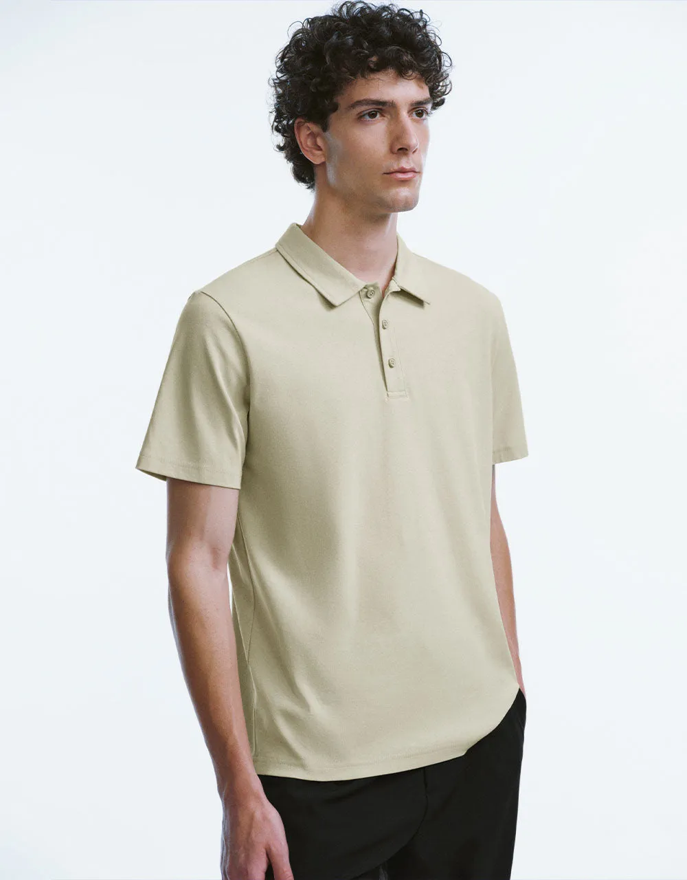 Knitted Polo T-Shirt sold by Urban Revivo product image thumbnail 3