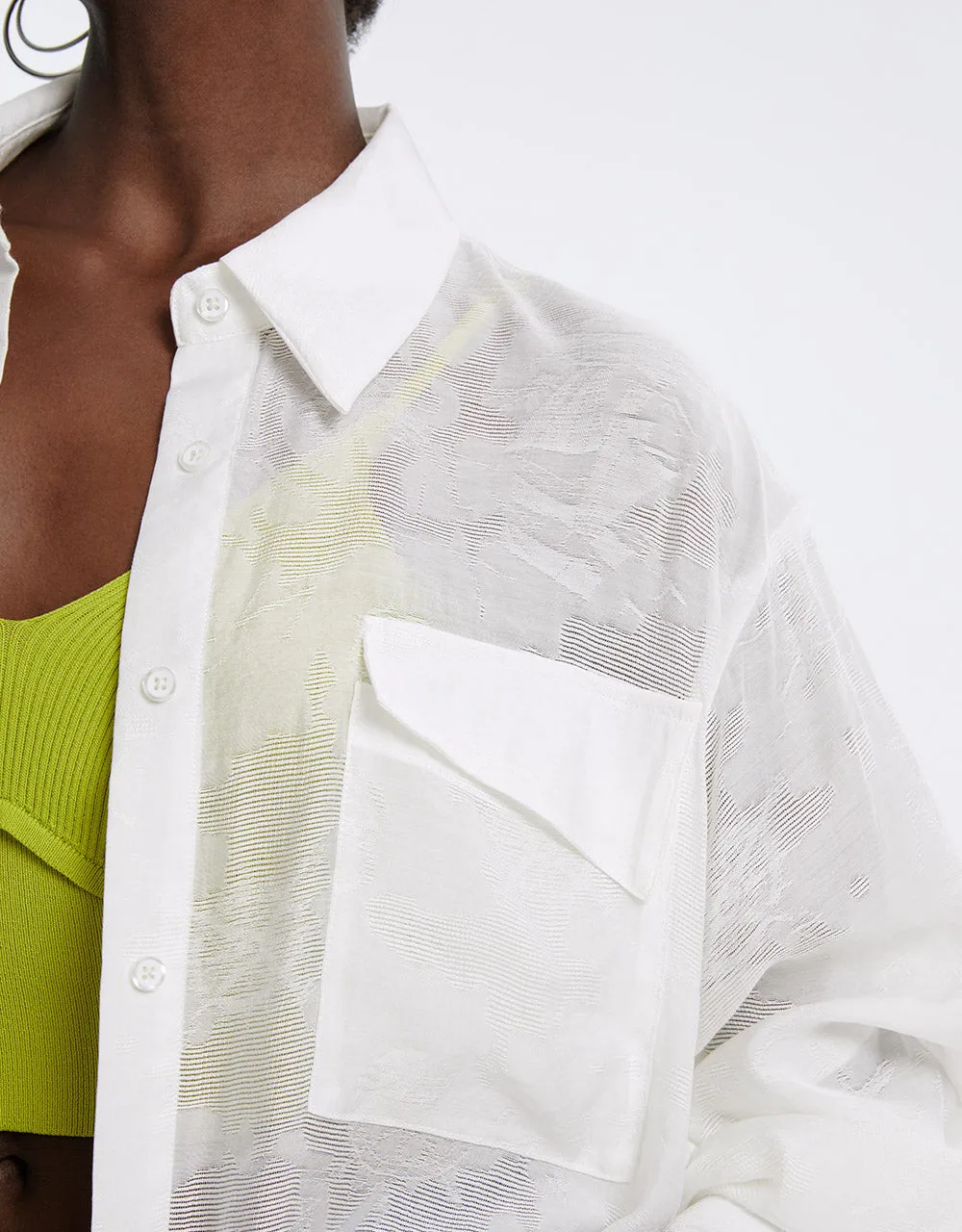 Flap Pocket Shirt sold by Urban Revivo product image thumbnail 5