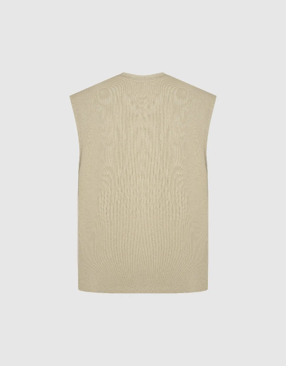 Crew Neck Loose Tank Top sold by Urban Revivo product image thumbnail 5