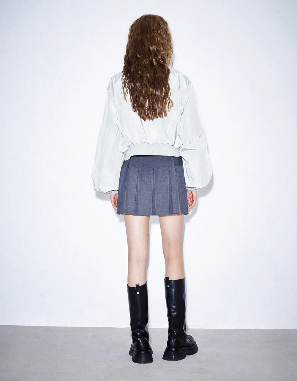 Zipper Front Padded Coat sold by Urban Revivo product image thumbnail 4