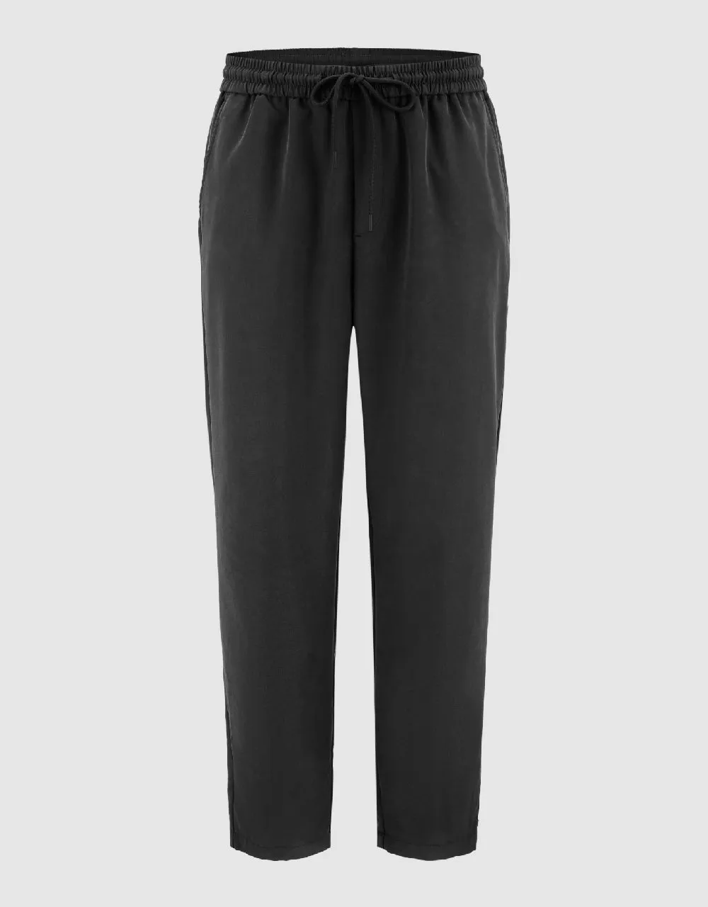 Drawstring Waist Loose Carrot Fit Pants sold by Urban Revivo