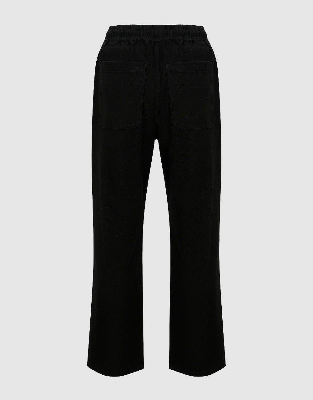 Drawstring Waist Straight Jeans sold by Urban Revivo product image thumbnail 2