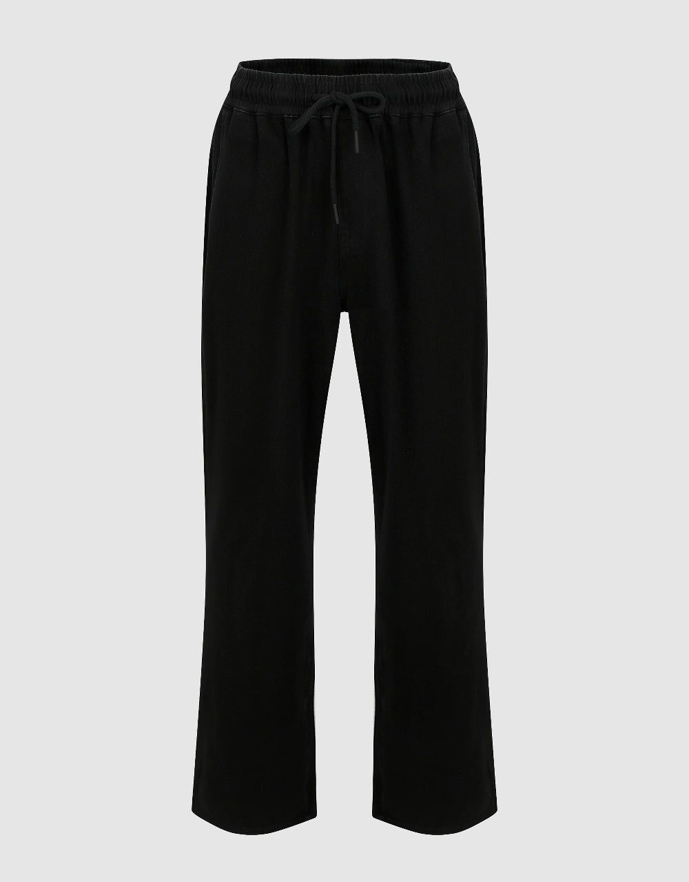 Drawstring Waist Straight Jeans sold by Urban Revivo