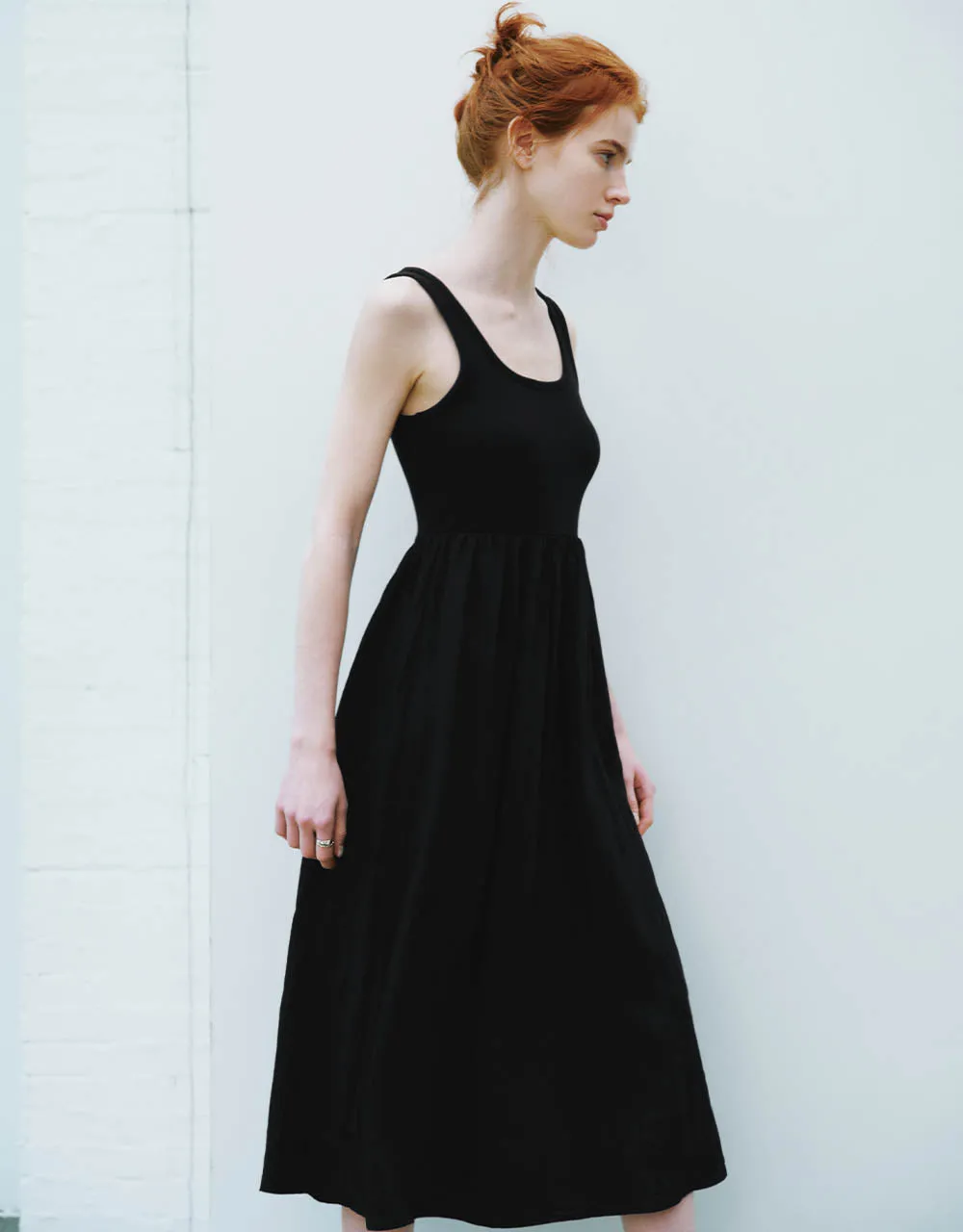 Sleeveless U Neck A-Line Dress sold by Urban Revivo product image thumbnail 3