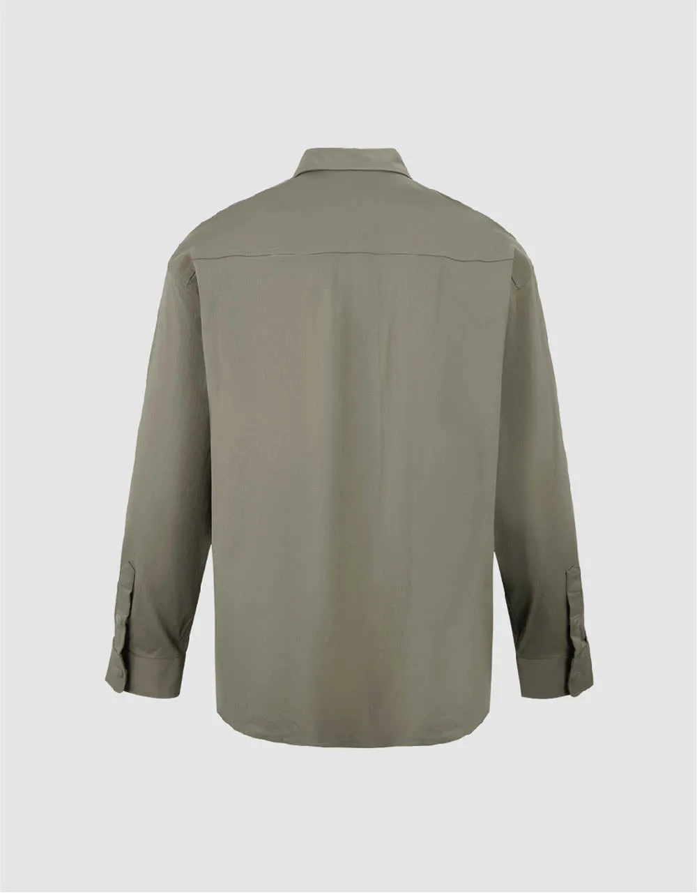 Straight Loose Shirt sold by Urban Revivo product image thumbnail 5