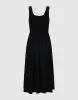 Sleeveless U Neck A-Line Dress sold by Urban Revivo