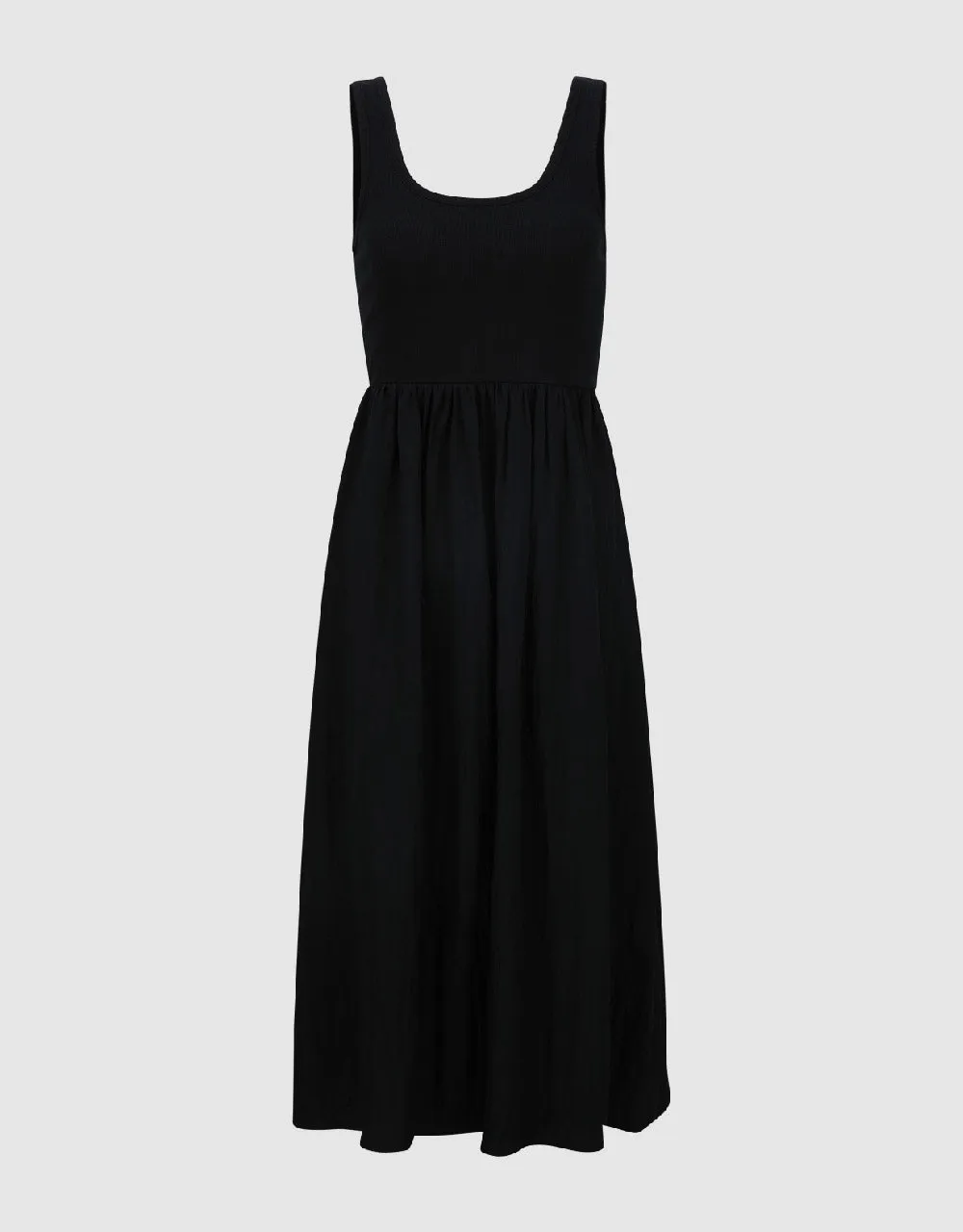 Sleeveless U Neck A-Line Dress sold by Urban Revivo product image thumbnail 2