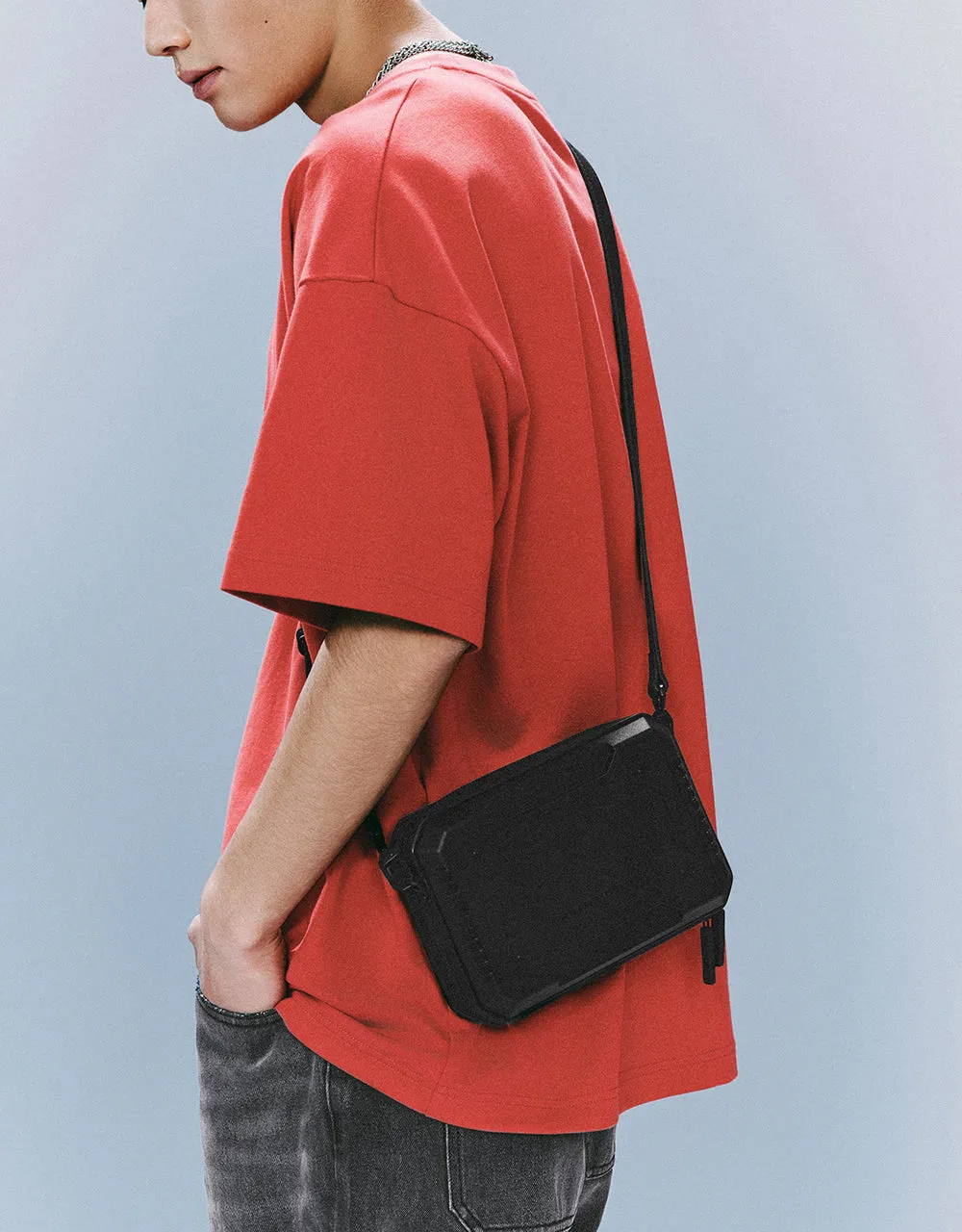 Crew Neck Loose T-Shirt sold by Urban Revivo product image thumbnail 3