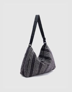 Striped Crossbody Bag sold by Urban Revivo