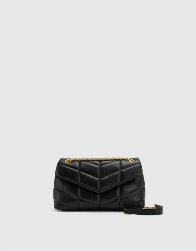 Vegan Leather Chain Shoulder Bag sold by Urban Revivo