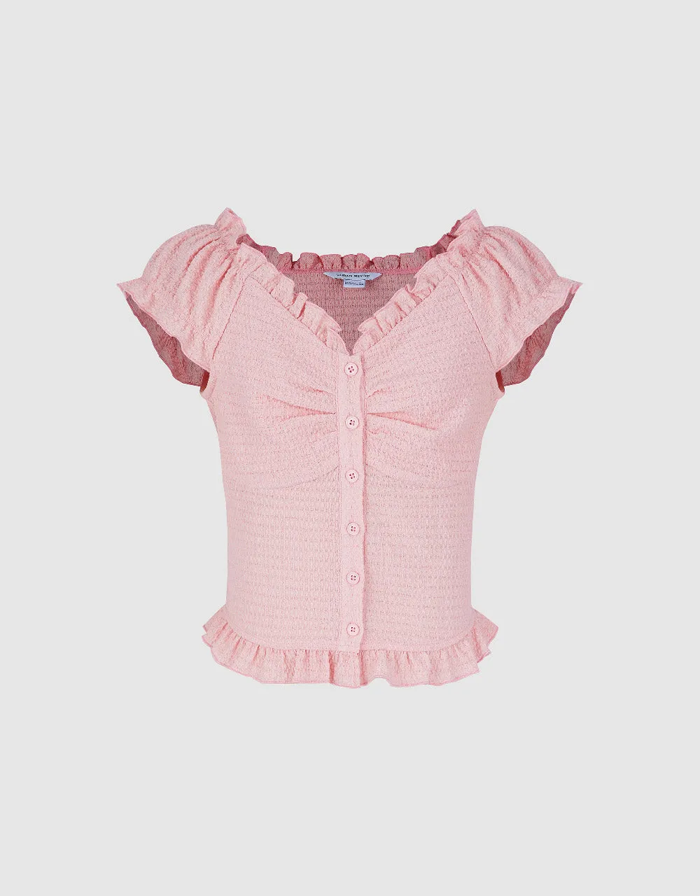 Puff Sleeve Skinny Shirt sold by Urban Revivo product image thumbnail 2