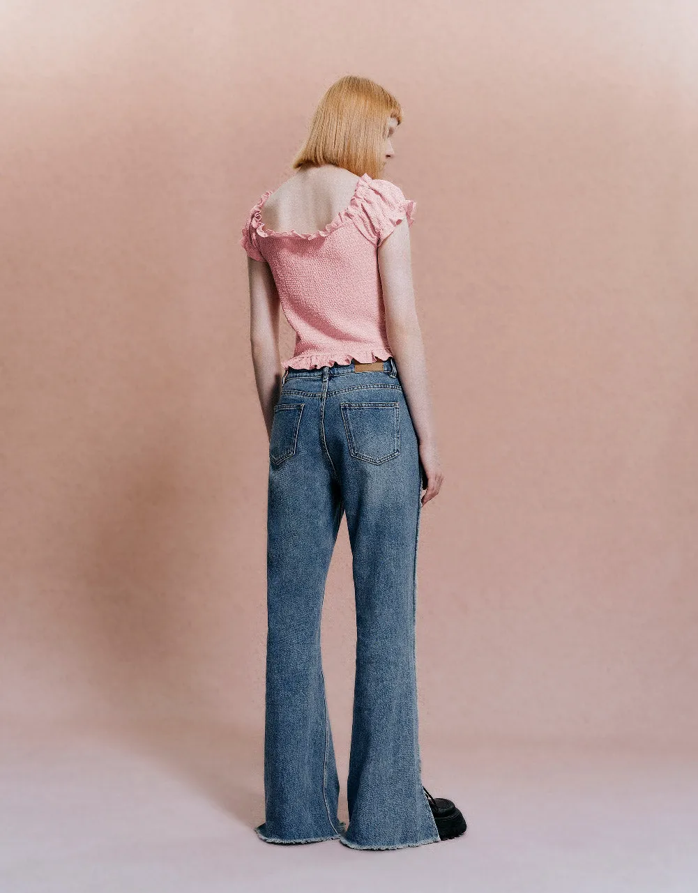 Puff Sleeve Skinny Shirt sold by Urban Revivo product image thumbnail 4