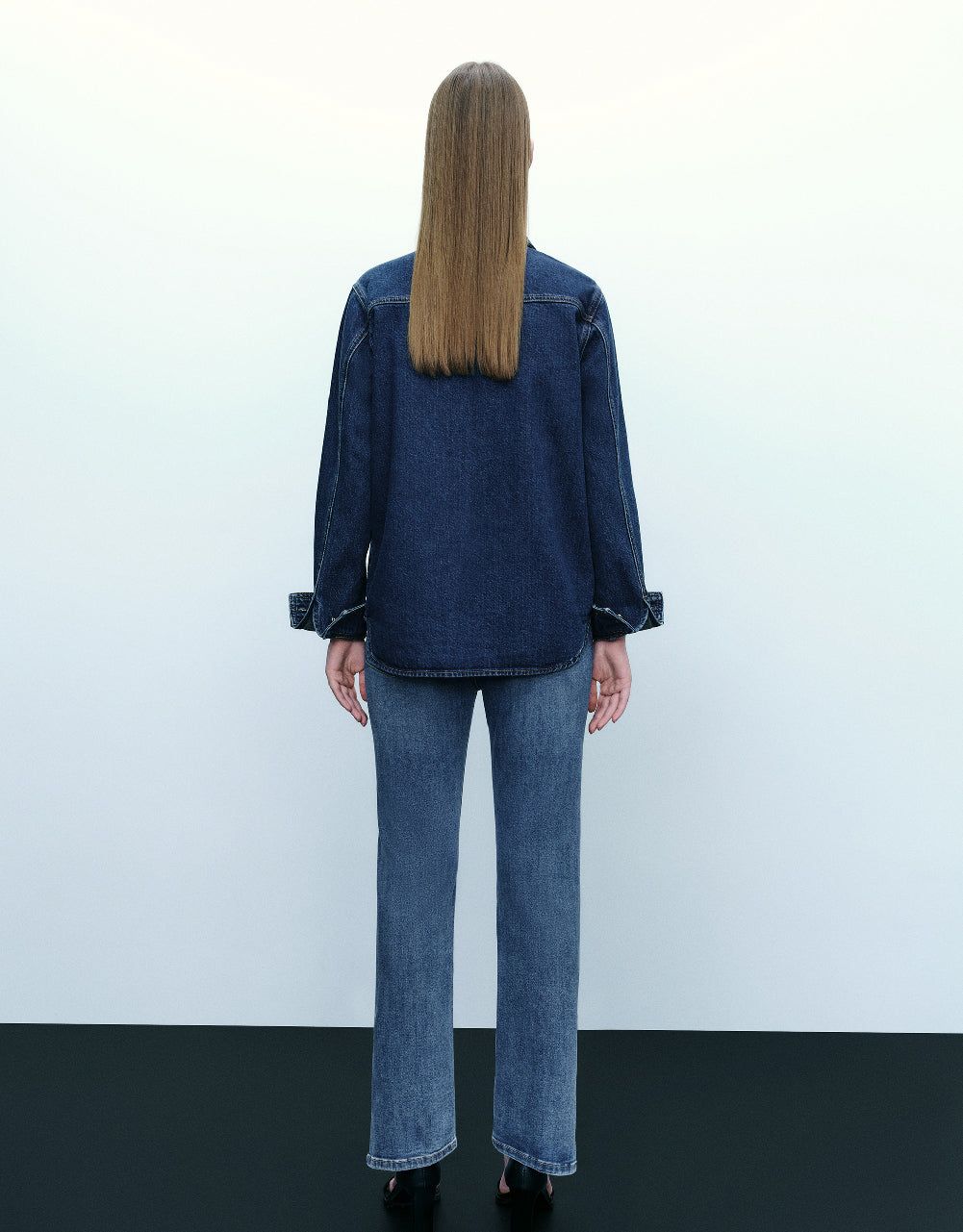 Button Up Denim Shirt sold by Urban Revivo product image thumbnail 4