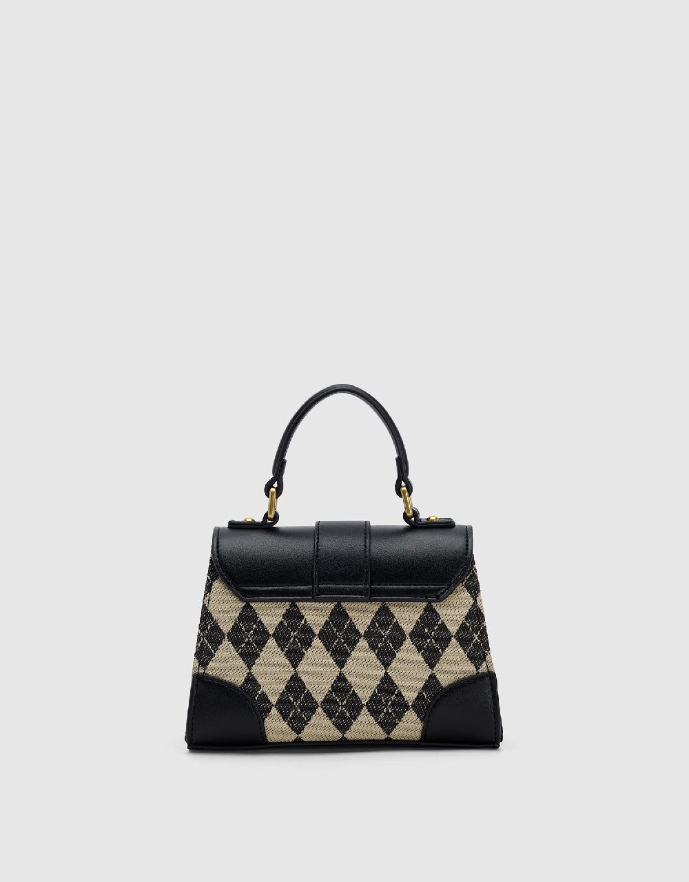Argyle Printed Shoulder Bag sold by Urban Revivo product image thumbnail 4