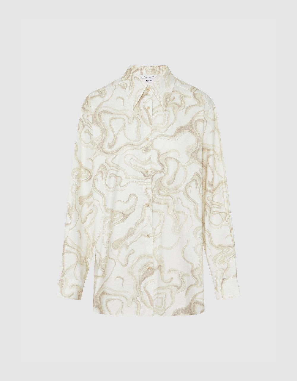 Printed Straight Shirt sold by Urban Revivo product image thumbnail 2