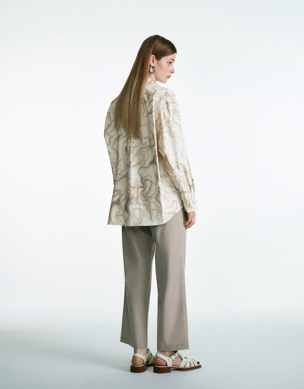 Printed Straight Shirt sold by Urban Revivo product image thumbnail 4