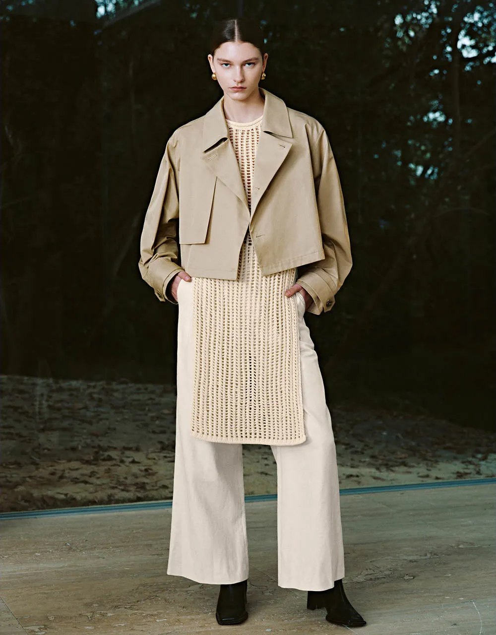 Crew Neck Knitted Tank Top sold by Urban Revivo product image thumbnail 3