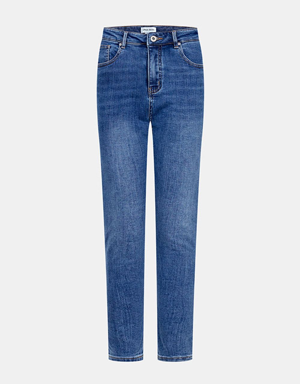 Mid Waist Mom Jeans sold by Urban Revivo