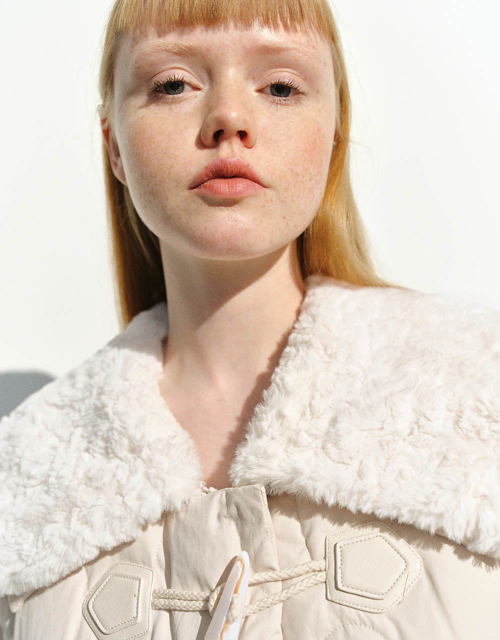 Furry Collar Down Jacket sold by Urban Revivo product image thumbnail 4