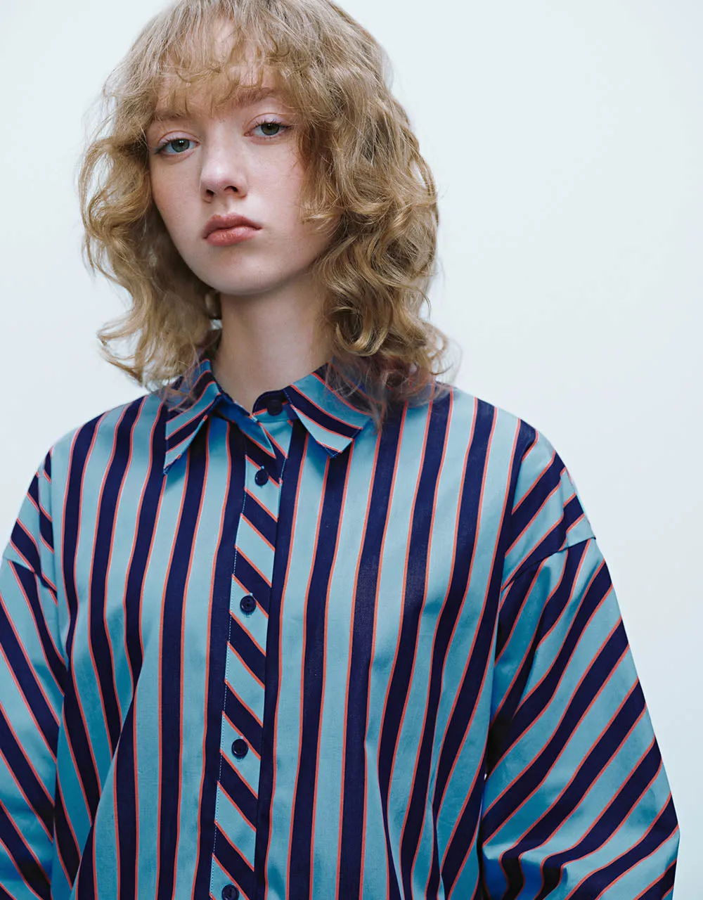 Striped Straight Shirt sold by Urban Revivo product image thumbnail 4