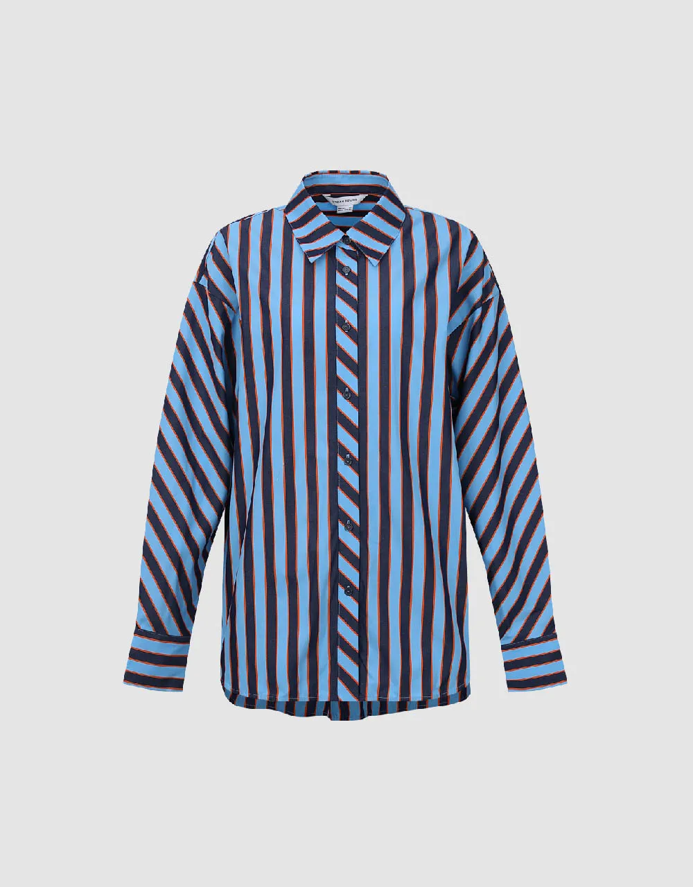Striped Straight Shirt sold by Urban Revivo product image thumbnail 2
