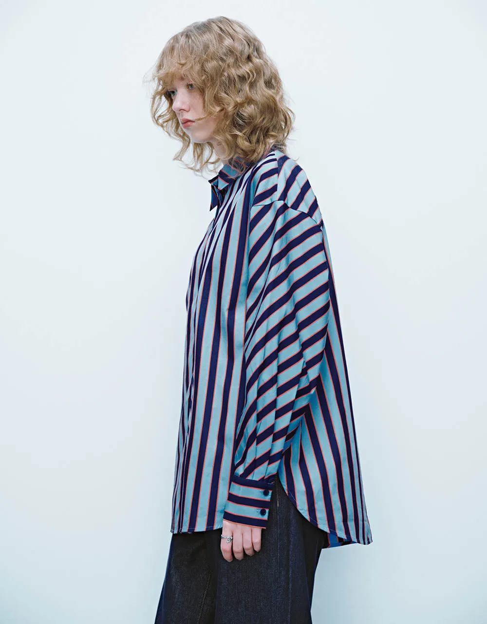 Striped Straight Shirt sold by Urban Revivo product image thumbnail 3