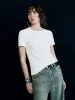 Crew Neck Straight T-Shirt sold by Urban Revivo