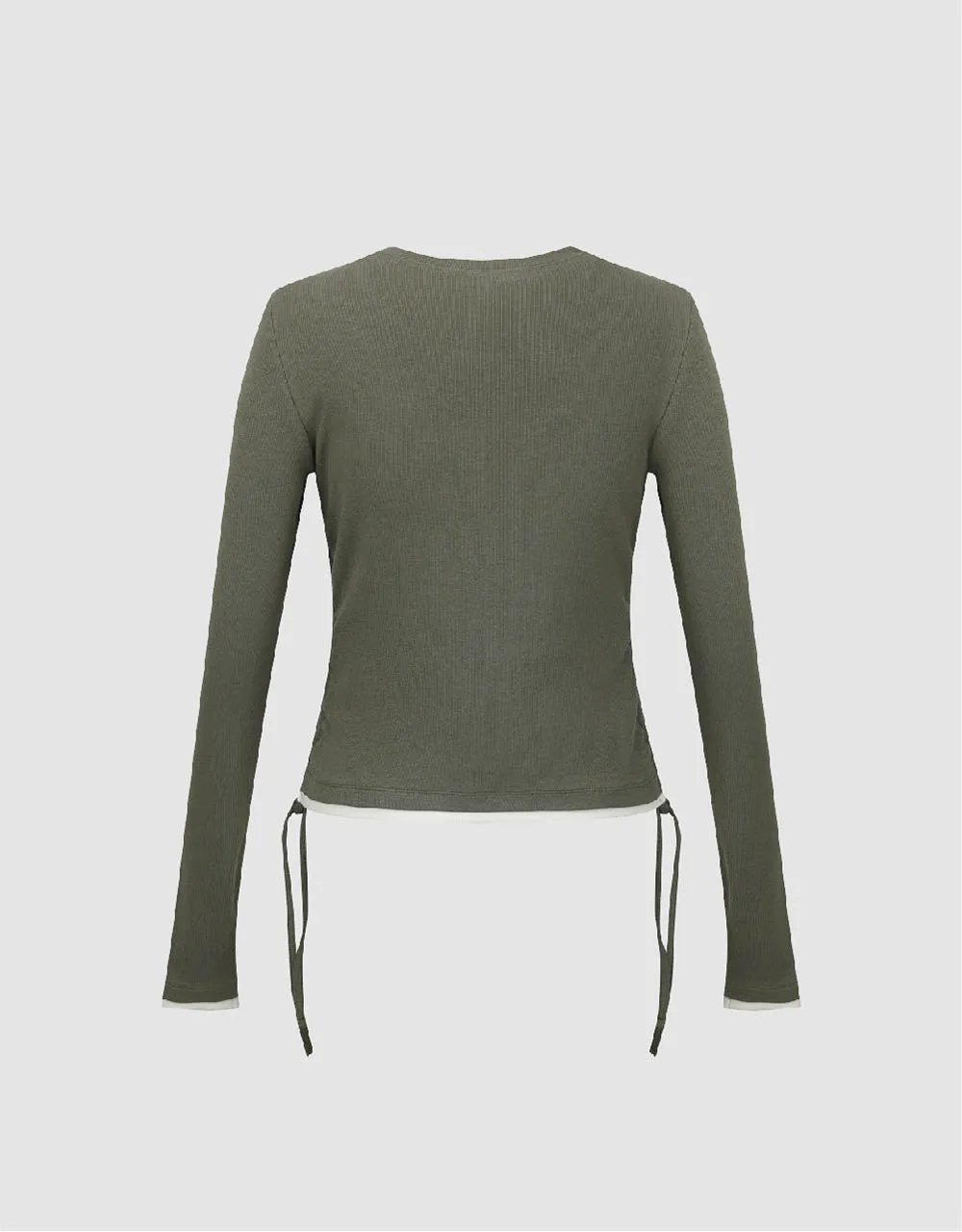 Crew Neck Skinny T-Shirt sold by Urban Revivo product image thumbnail 5