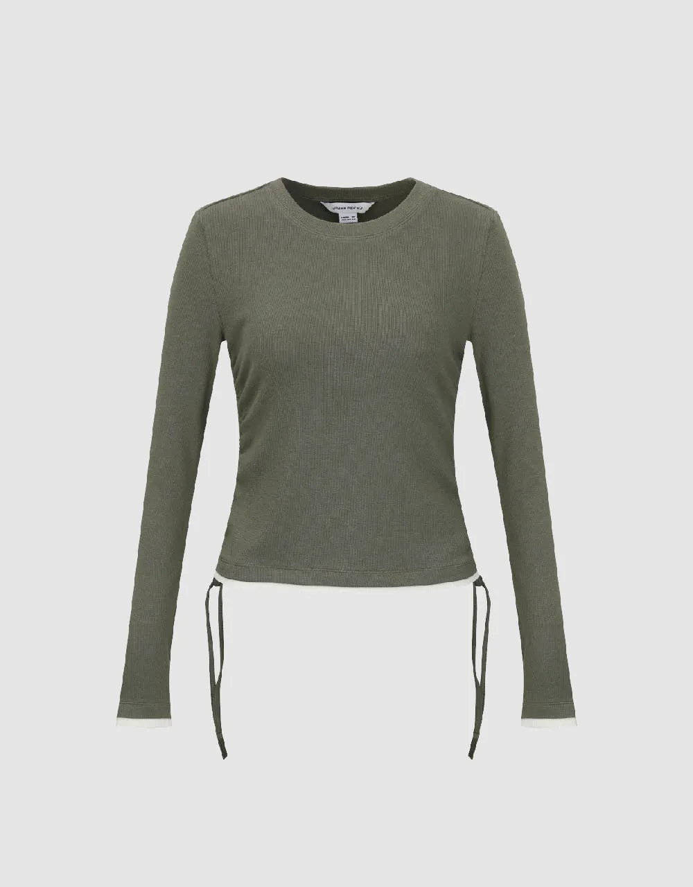 Crew Neck Skinny T-Shirt sold by Urban Revivo