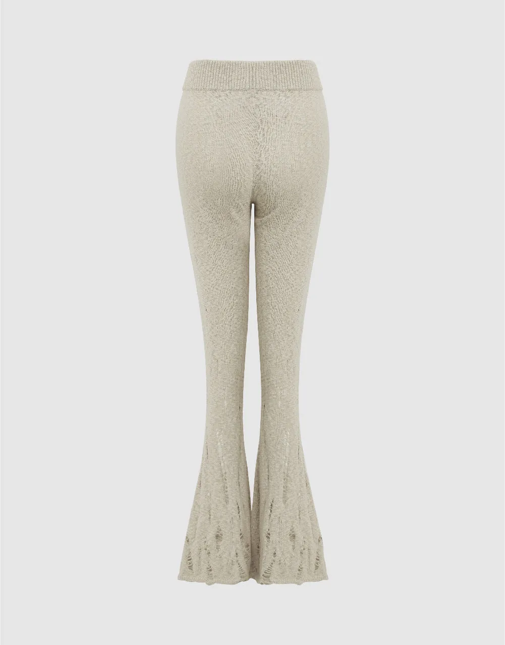 Flare Knitted Pants sold by Urban Revivo product image thumbnail 3