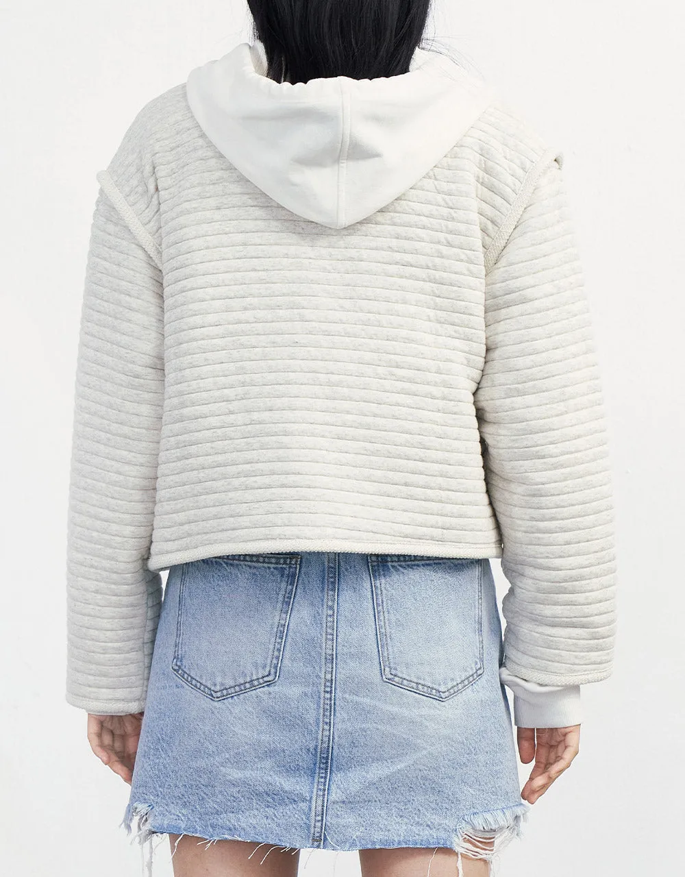 Textured Patched Pocket Winter Coat sold by Urban Revivo product image thumbnail 4