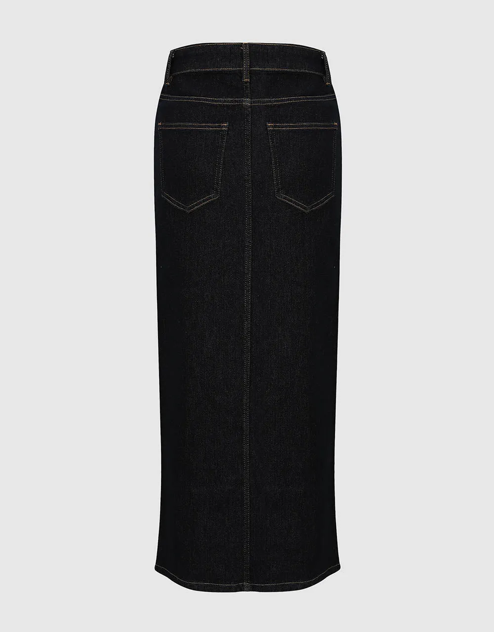 Skinny Straight Denim Skirt sold by Urban Revivo product image thumbnail 2