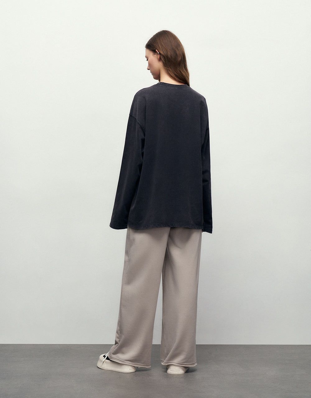 Printed Crew Neck Loose T-Shirt sold by Urban Revivo product image thumbnail 4