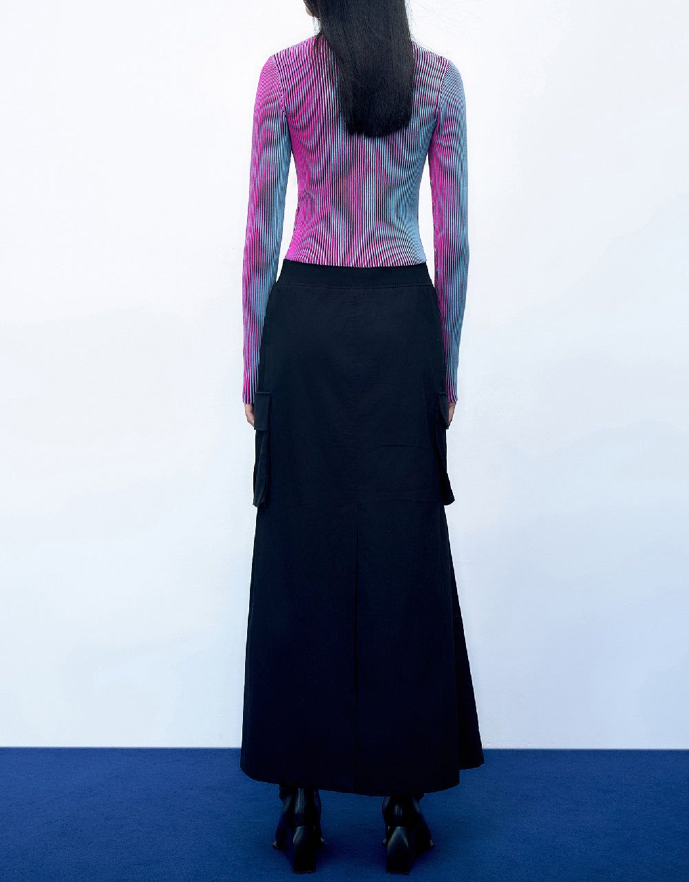 Zipper Front Stand Collar Knitted Cardigan sold by Urban Revivo product image thumbnail 4