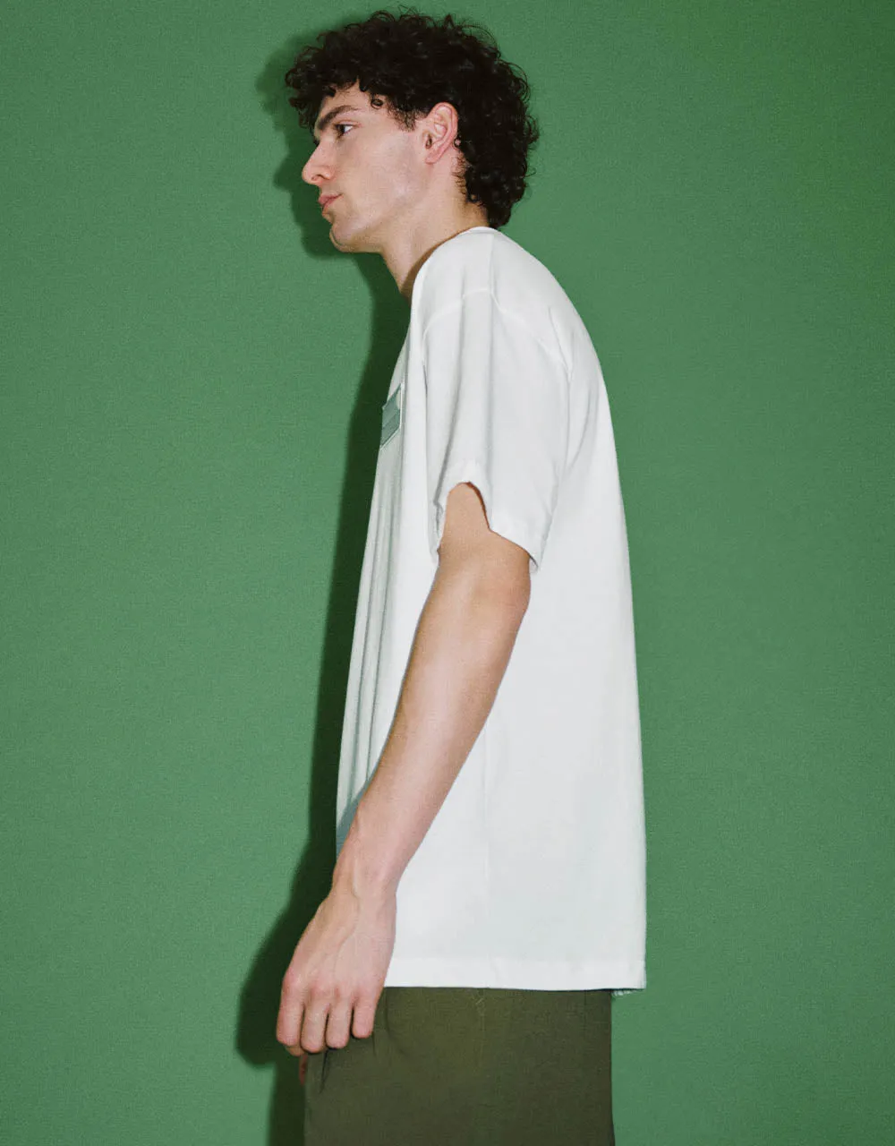 Crew Neck Knitted T-Shirt sold by Urban Revivo product image thumbnail 3