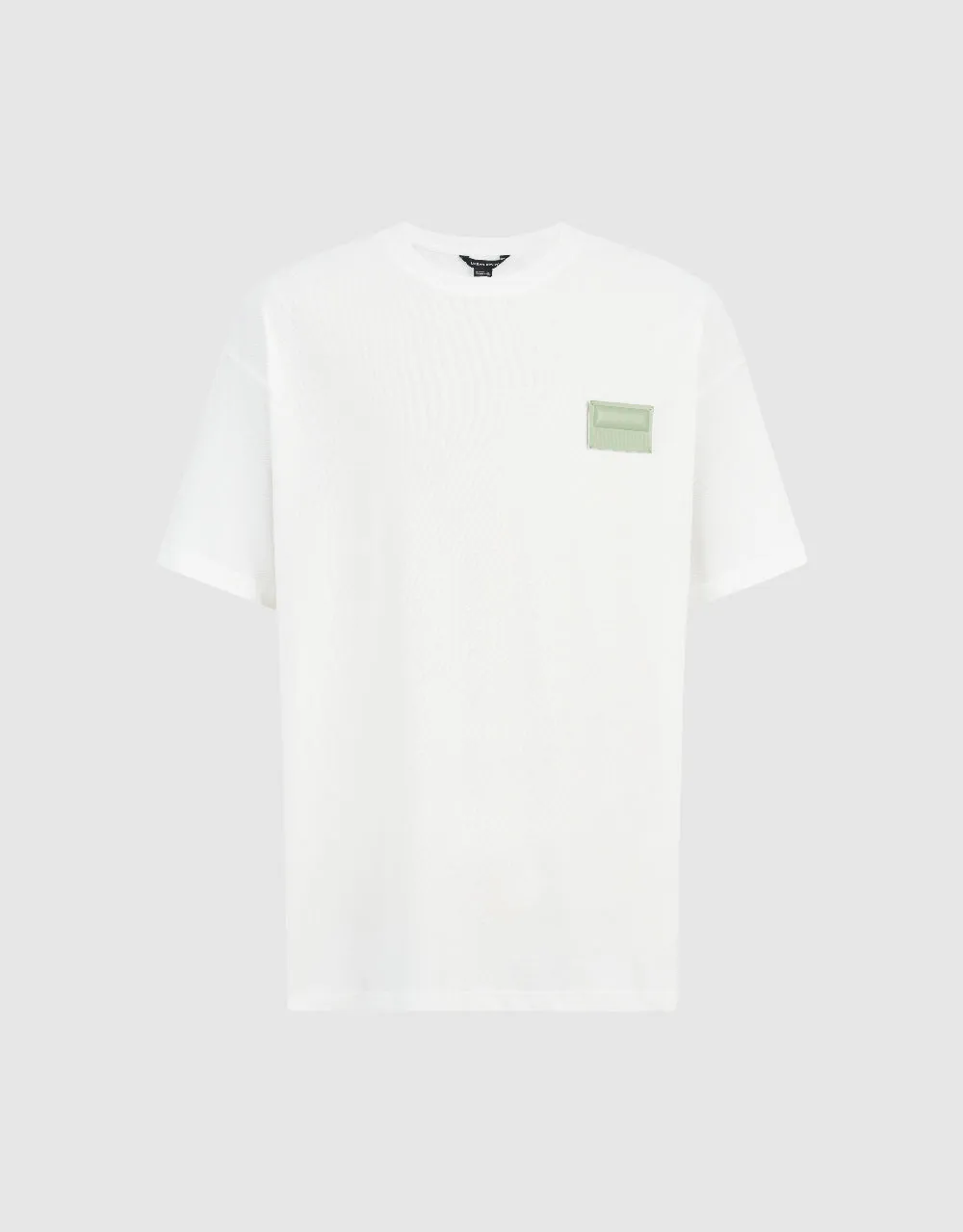 Crew Neck Knitted T-Shirt sold by Urban Revivo product image thumbnail 2