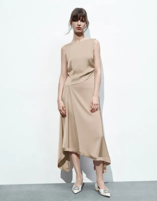 Sleeveless Crew Neck Skinny Dress sold by Urban Revivo