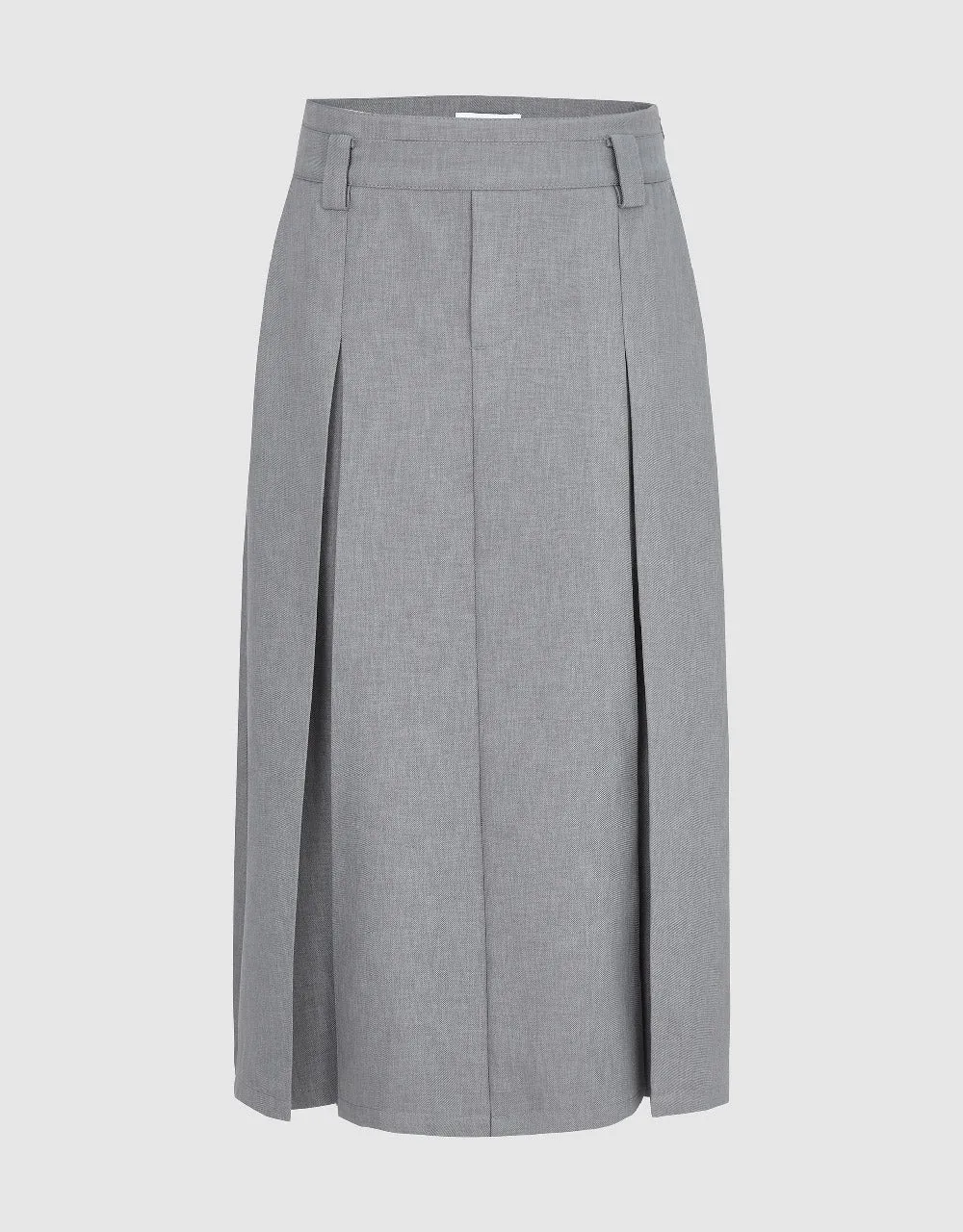 Pleated Midi A-Line Skirt sold by Urban Revivo