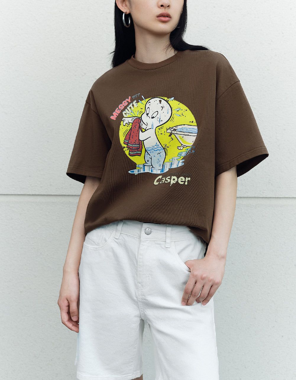 Cartoon Printed Crew Neck T-Shirt sold by Urban Revivo product image thumbnail 3