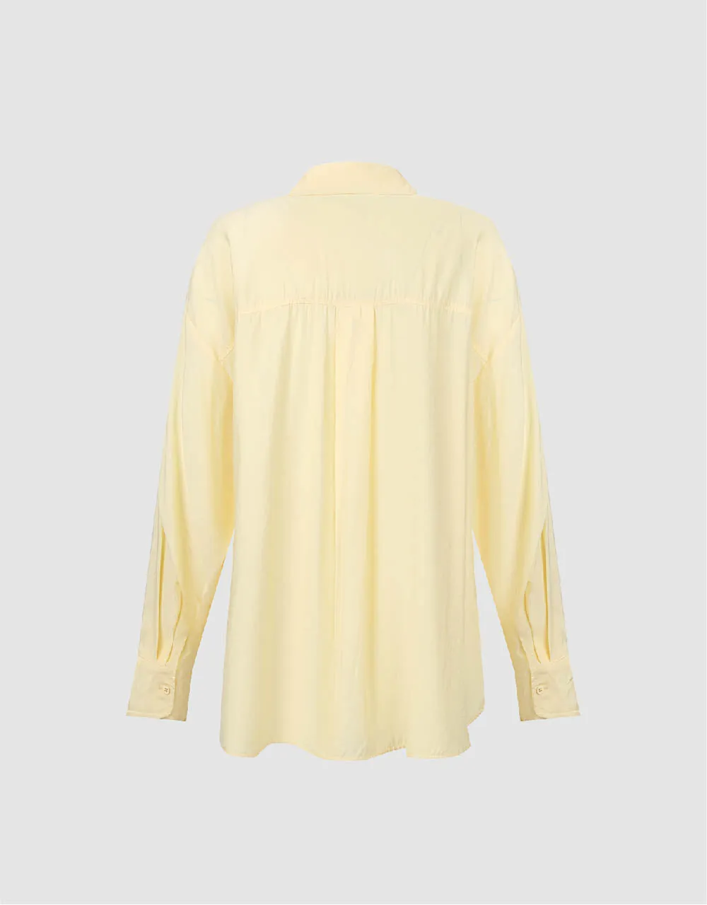 Button Up Straight Shirt sold by Urban Revivo product image thumbnail 5