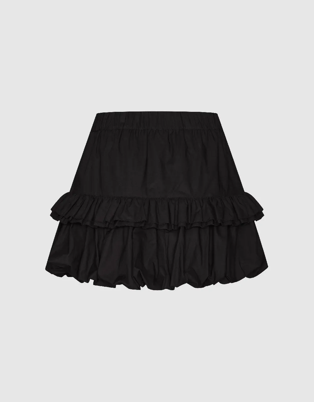 Bubble Hem Mini A-Line Skirt sold by Urban Revivo product image thumbnail 3