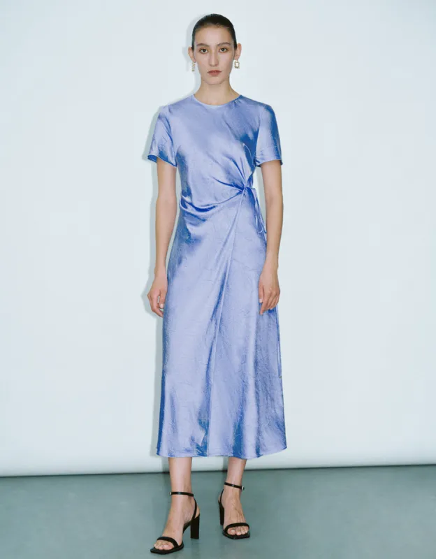 Crew Neck A-Line Dress sold by Urban Revivo