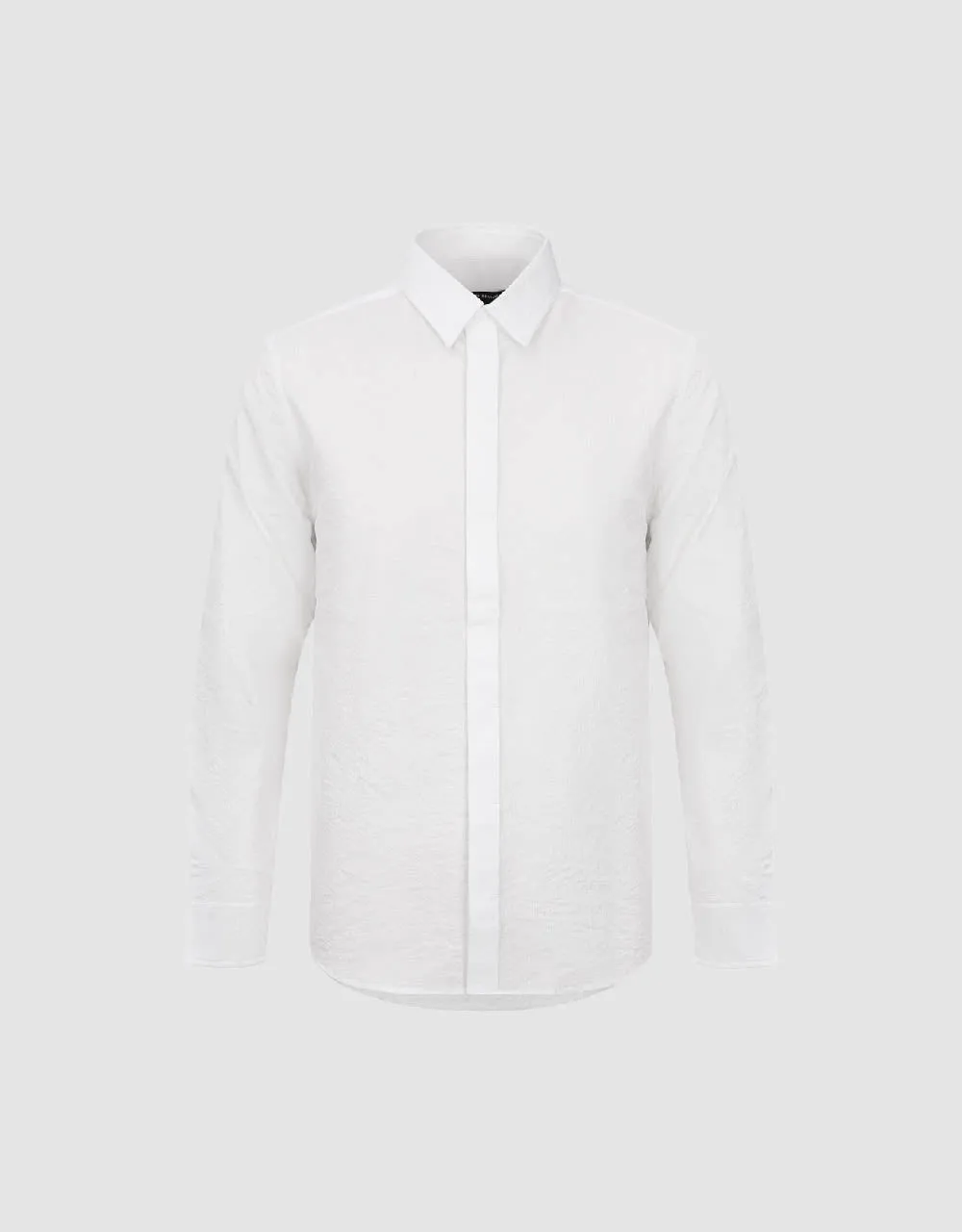 Textured Loose Shirt sold by Urban Revivo product image thumbnail 2