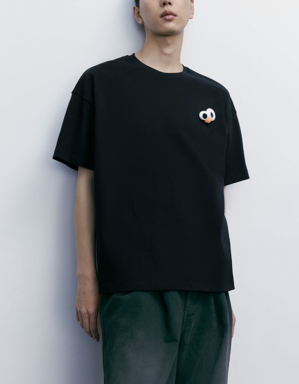 Crew Neck T-Shirt sold by Urban Revivo product image thumbnail 2