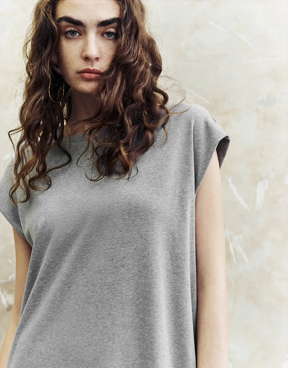 Sleeveless Crew Neck A-Line Dress sold by Urban Revivo product image thumbnail 4