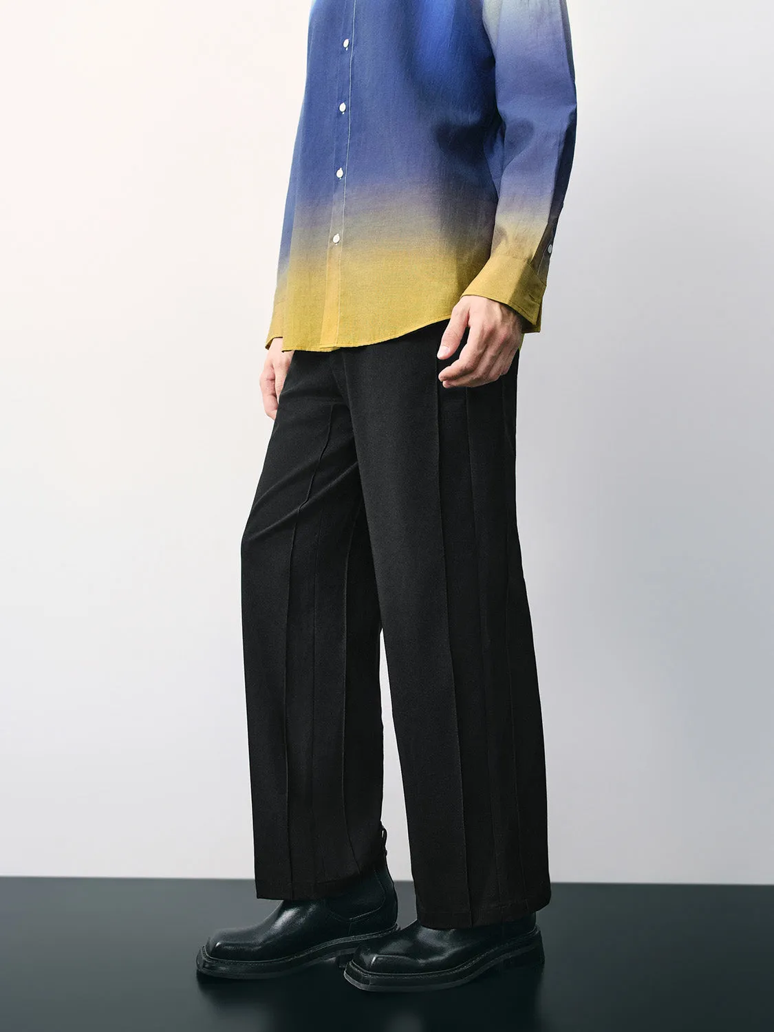 Wide-Leg Pants sold by Urban Revivo product image thumbnail 3