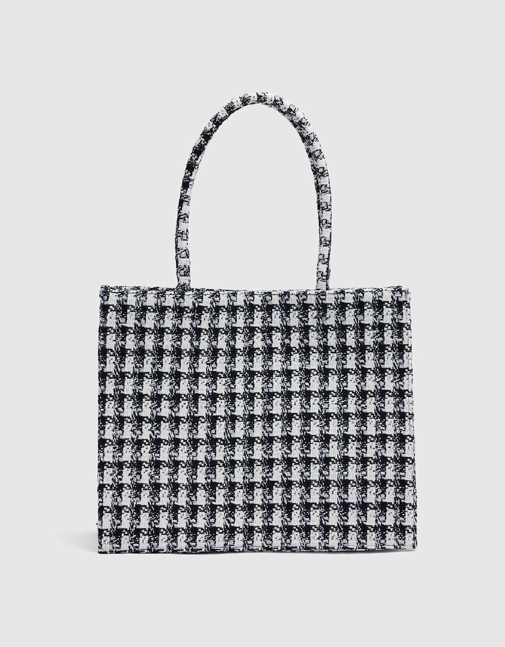 Tweed Tote Bag sold by Urban Revivo