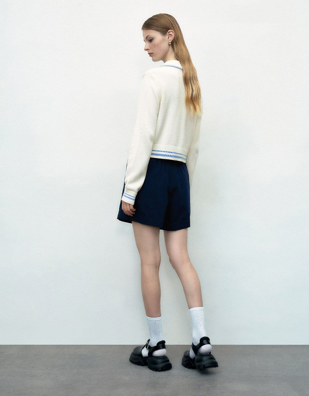 Zipper Front Knitted Cardigan sold by Urban Revivo product image thumbnail 4