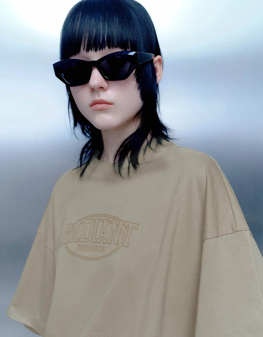 Printed Crew Neck Loose T-Shirt sold by Urban Revivo product image thumbnail 4